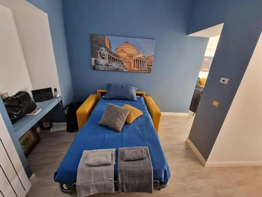Appartamento Pastel Blue House X 5 People In Corso Above Metro Montesanto Napoli