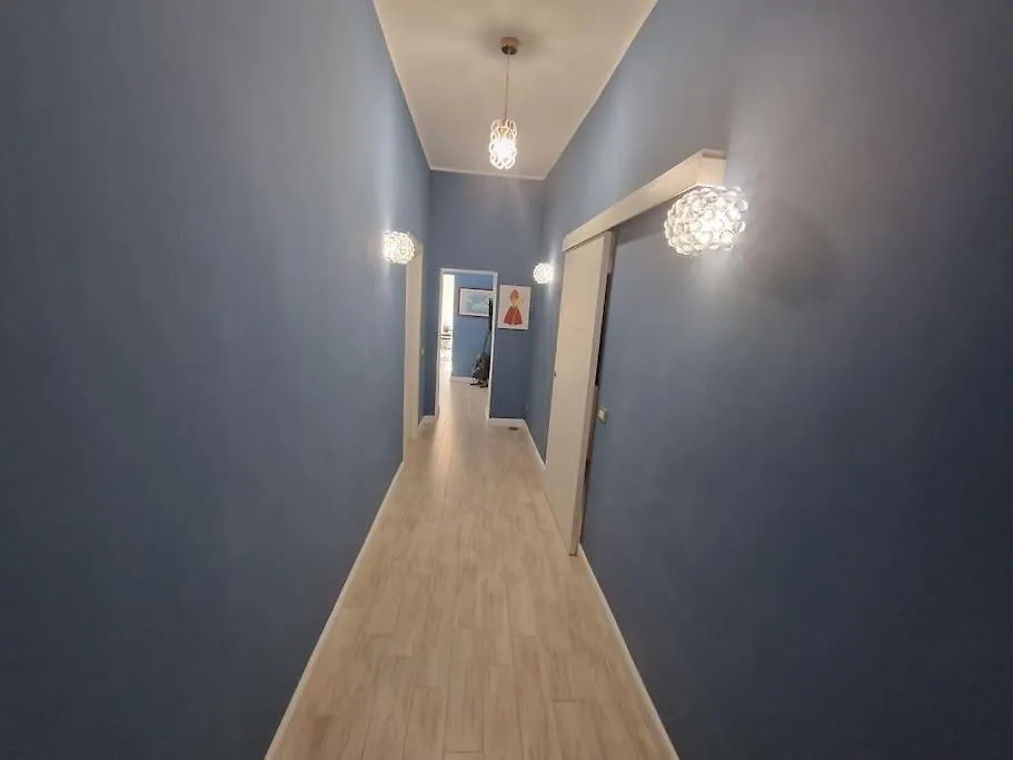 Pastel Blue House X 5 People In Corso Above Metro Montesanto Apartment Naples 0*,