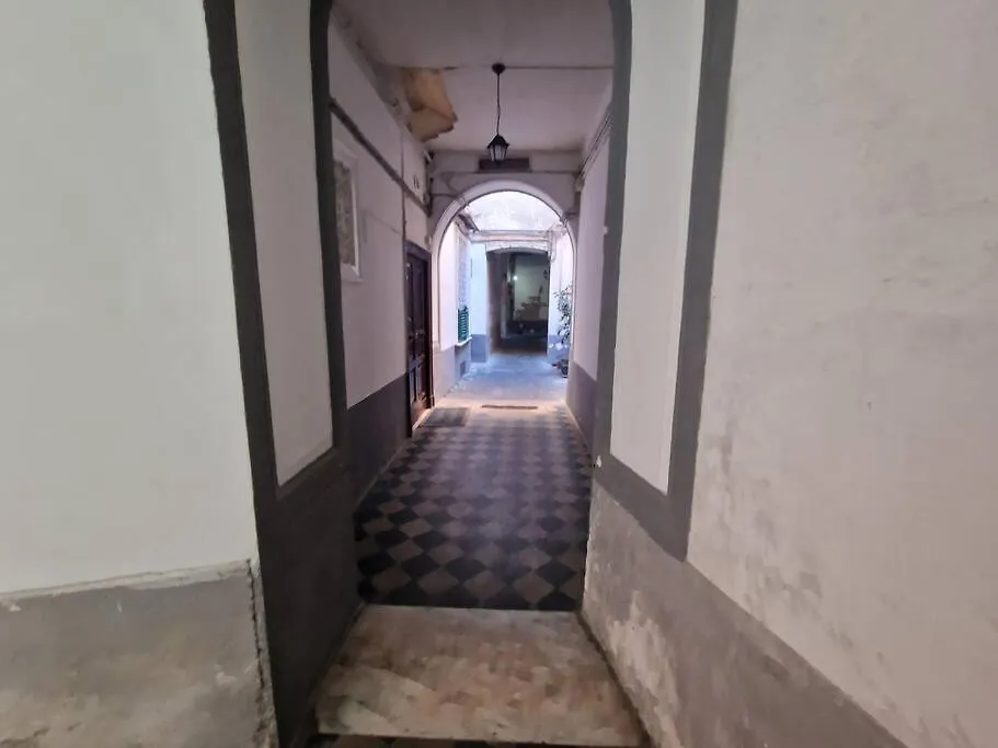 Pastel Blue House X 5 People In Corso Above Metro Montesanto Apartment Naples
